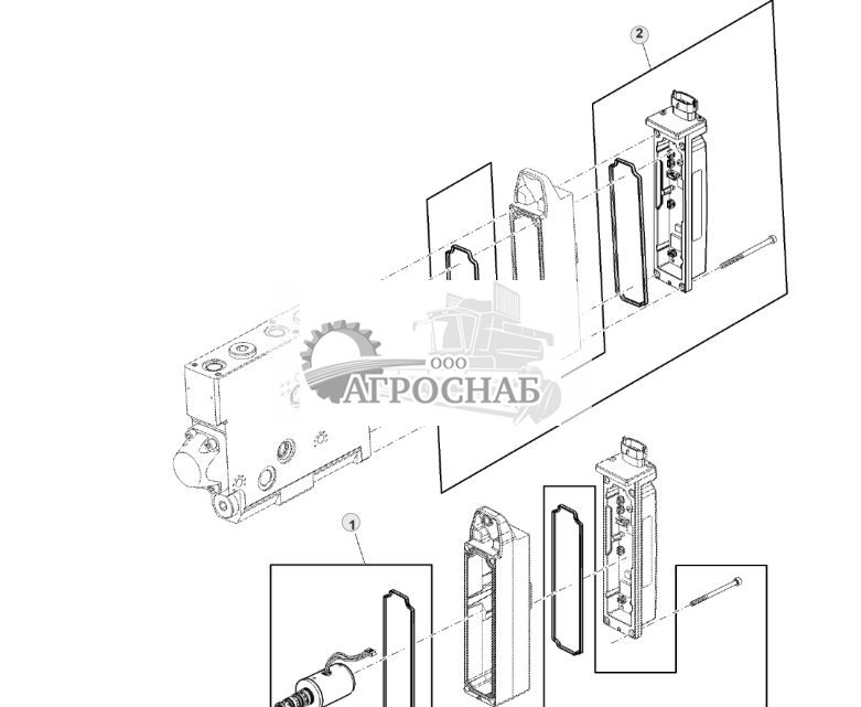 Комплект клапана и электронный блок управления, SCV, EHS-2 - ST743369 680.jpg
